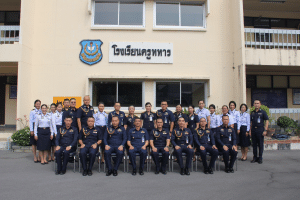 ตรวจประเมินคุณภาพการศึกษาภายในสถานศึกษาของ ทอ.